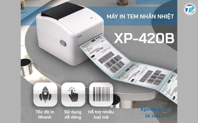Máy in Xprinter 420B 